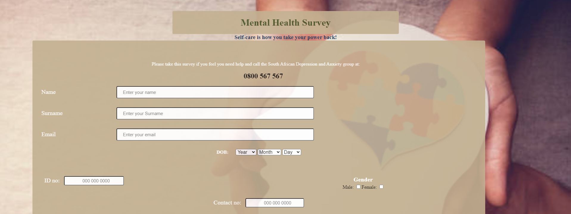 Mental Health Survey